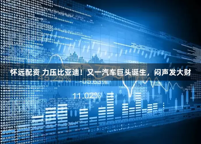怀远配资 力压比亚迪！又一汽车巨头诞生，闷声发大财