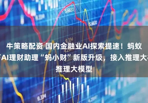 牛策略配资 国内金融业AI探索提速！蚂蚁旗下AI理财助理“蚂小财”新版升级，接入推理大模型