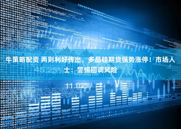 牛策略配资 两则利好传出，多晶硅期货强势涨停！市场人士：警惕回调风险